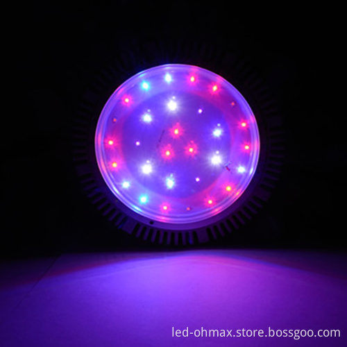 90w aluminum round led grow light
